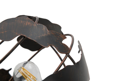 Lampe de table vintage Globe avec pied en métal – World Industry Design