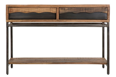 Console en bois avec tiroirs – Meuble d'entrée Yellowstone