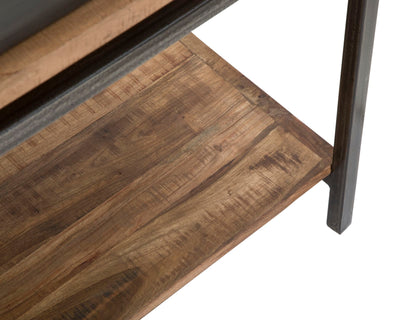 Console en bois avec tiroirs – Meuble d'entrée Yellowstone