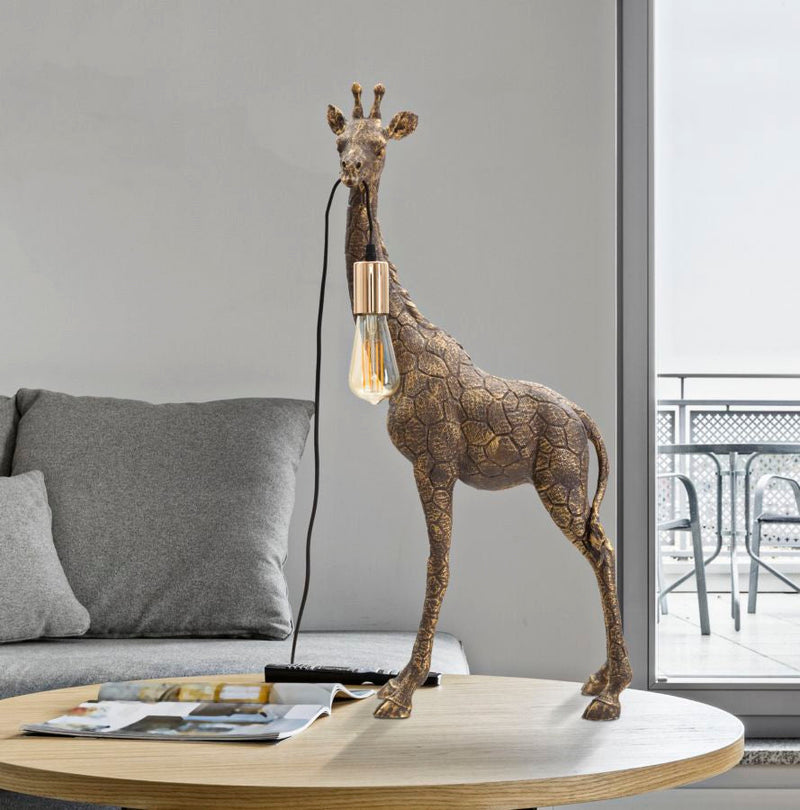 Lampe à poser girafe