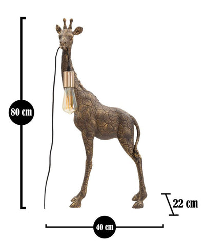 Lampe à poser girafe