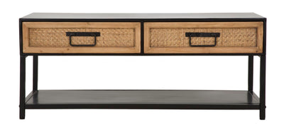 Meuble TV en bois avec tiroirs – Meuble multimédia Hanoi