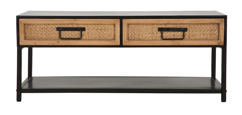 Meuble TV en bois avec tiroirs – Meuble multimédia Hanoi