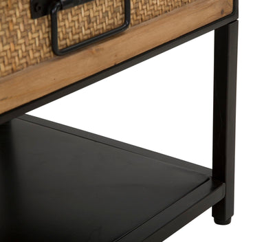 Meuble TV en bois avec tiroirs – Meuble multimédia Hanoi