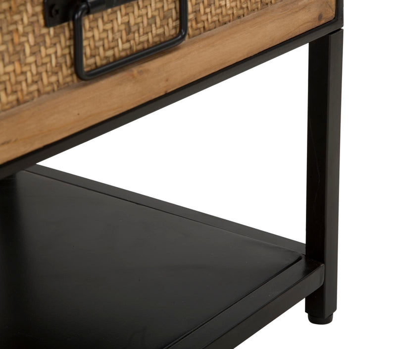 Meuble TV en bois avec tiroirs – Meuble multimédia Hanoi