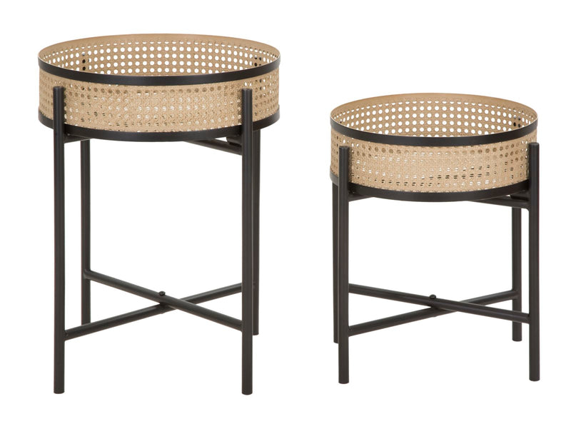 Lot de 2 tables d&