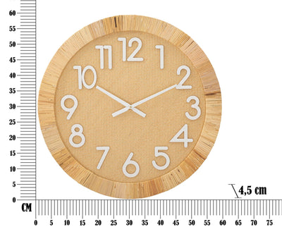 Horloge moderne en bois