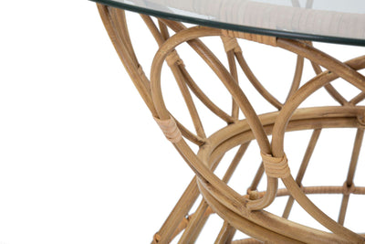 Table basse ronde en rotin – Panama Circle Design