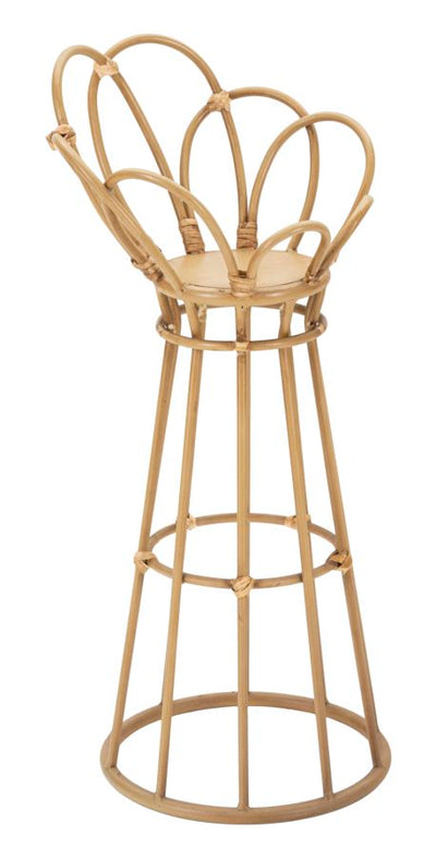 Grand porte-vase en rotin – Panama Tower Design