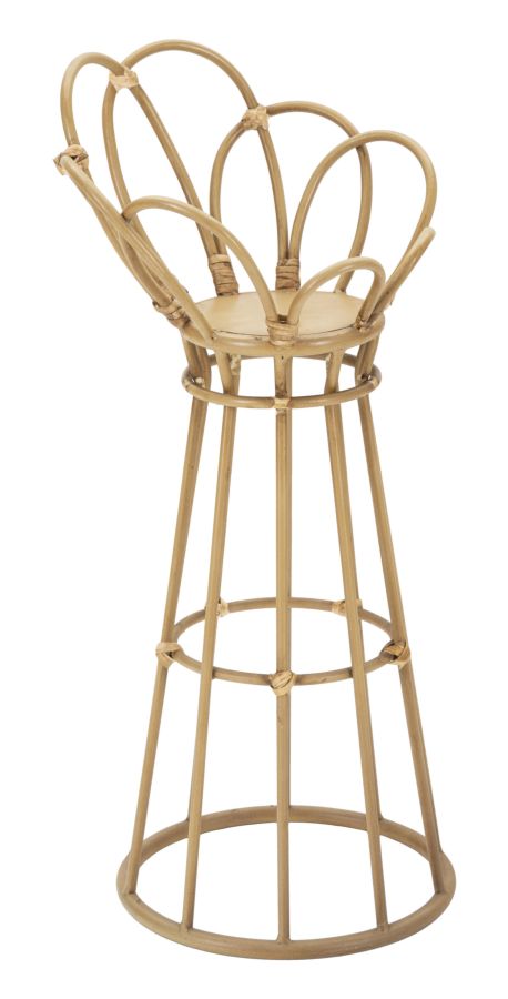 Grand porte-vase en rotin – Panama Tower Design