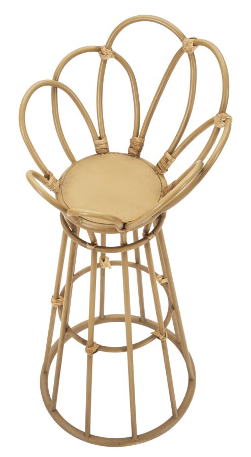 Grand porte-vase en rotin – Panama Tower Design