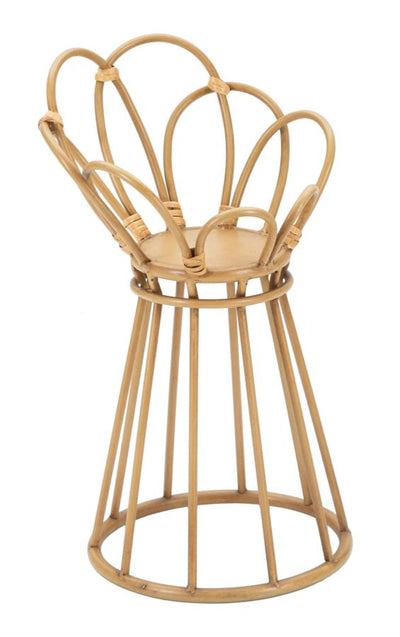 Grand porte-vase en rotin – Panama Tower Style