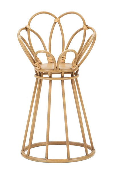 Grand porte-vase en rotin – Panama Tower Style