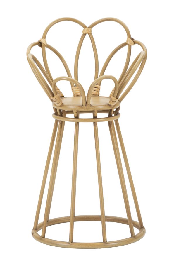 Grand porte-vase en rotin – Panama Tower Style