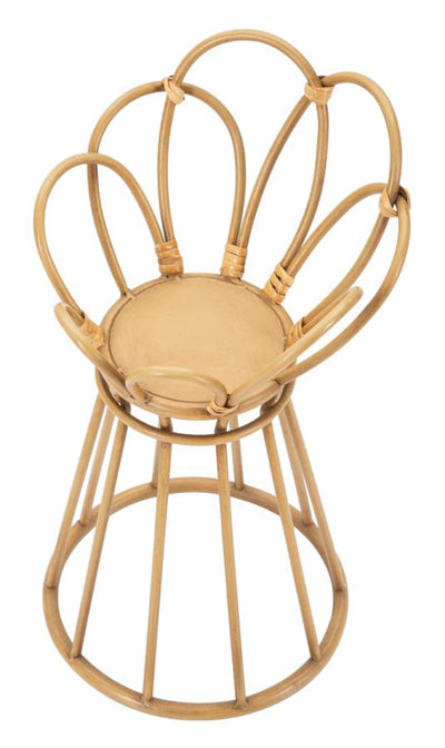 Grand porte-vase en rotin – Panama Tower Style