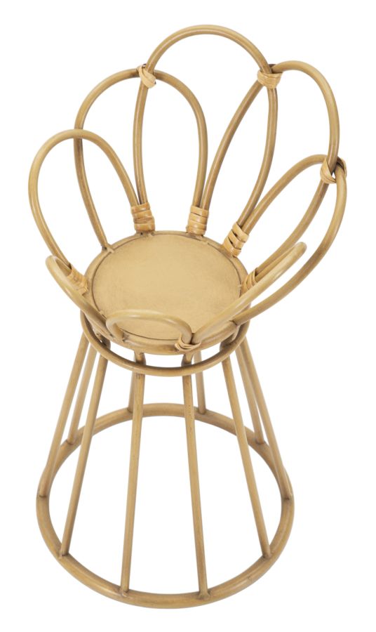 Grand porte-vase en rotin – Panama Tower Style