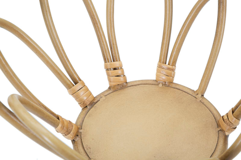 Grand porte-vase en rotin – Panama Tower Style