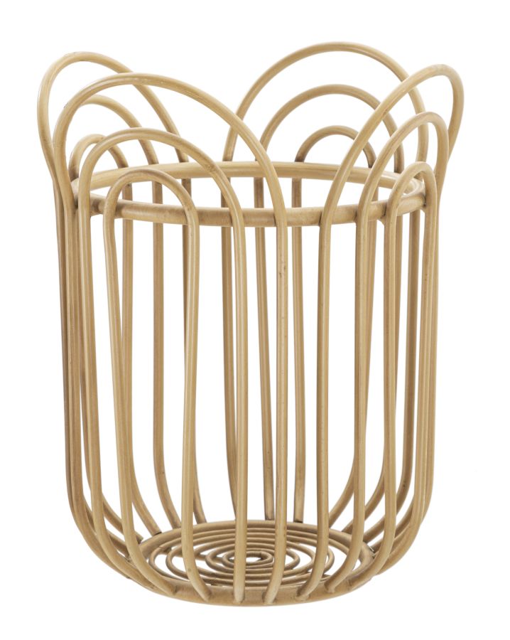 Porte-vase rond en rotin – Panier décoratif Panama