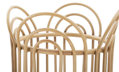 Porte-vase rond en rotin – Panier décoratif Panama