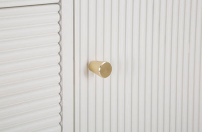 Armoire en bois blanc avec tiroirs – Rangement Matera