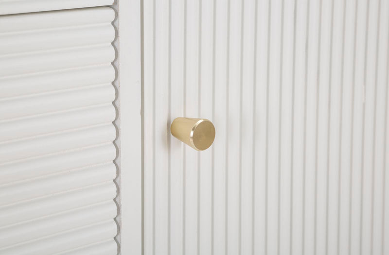 Armoire en bois blanc avec tiroirs – Rangement Matera