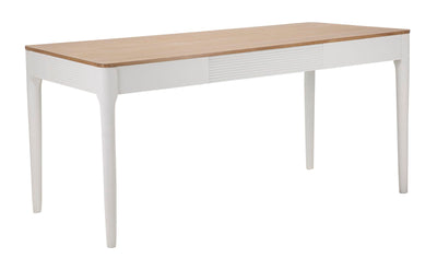Table à manger en bois blanc – Matera Modern Design