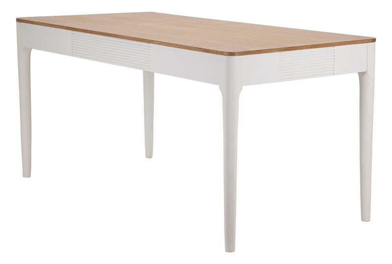 Table à manger en bois blanc – Matera Modern Design