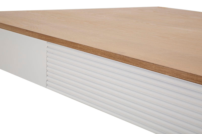 Table à manger en bois blanc – Matera Modern Design