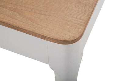 Table à manger en bois blanc – Matera Modern Design