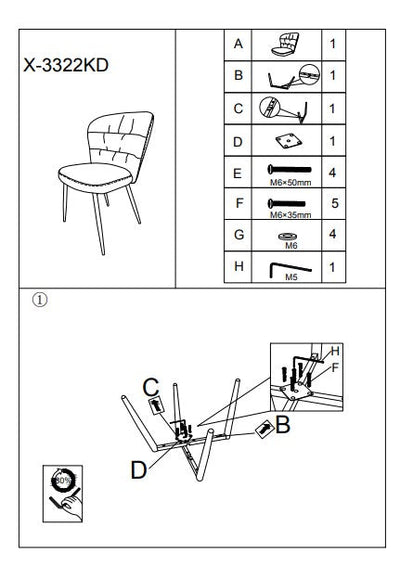 Paire de chaises grises avec pieds en métal noir, design années 70