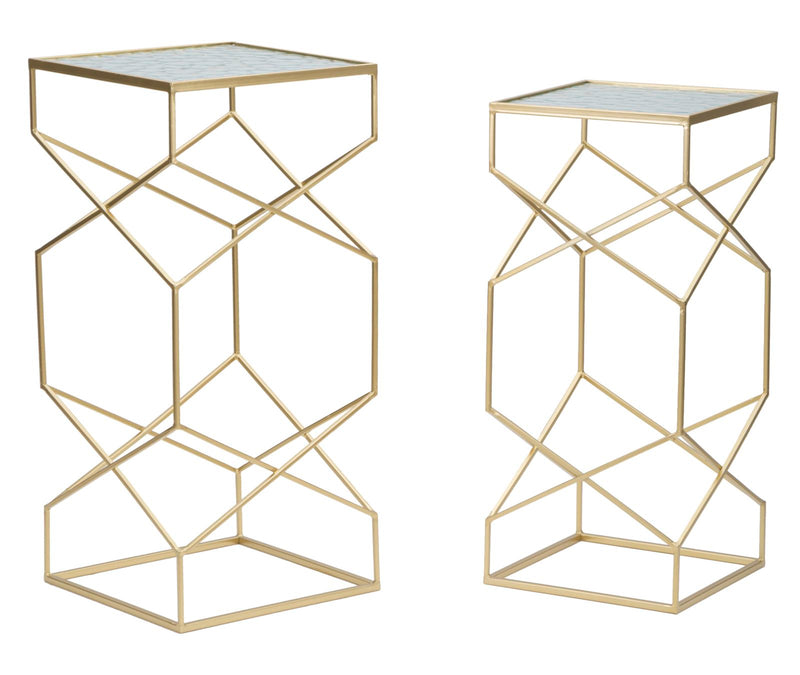 Lot de 2 tables d&