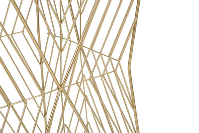 Table de bar en métal doré – Lines 4 Modern Design