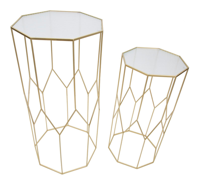 Lot de 2 tables d&