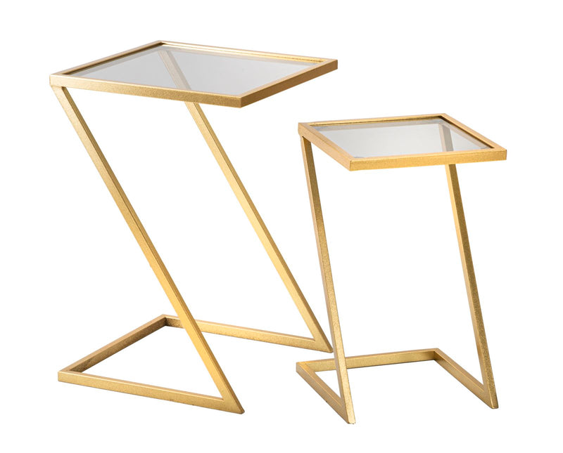 Lot de 2 tables d&