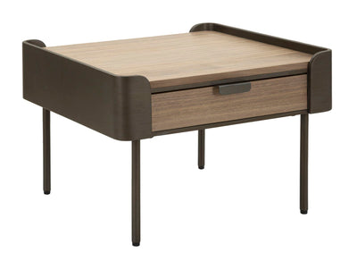 Table basse en bois avec tiroirs – Salon moderne Toronto