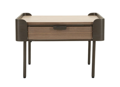 Table basse en bois avec tiroirs – Salon moderne Toronto