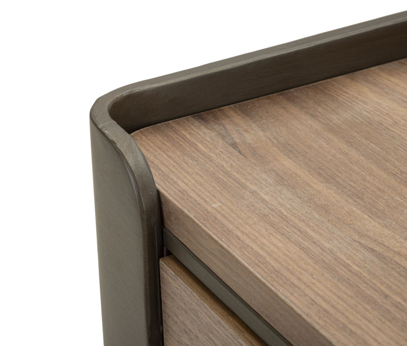 Table basse en bois avec tiroirs – Salon moderne Toronto