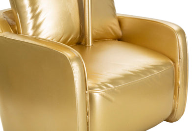 Lampe de table jaune de style milieu du siècle avec abat-jour en tissu – touche rétro