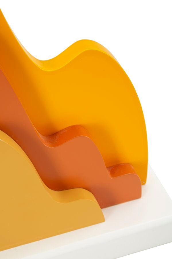 Lampe de table moderne jaune avec abat-jour en tissu – Collection Color