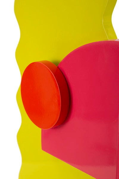 Lampe de table moderne orange avec abat-jour en tissu – Collection Color