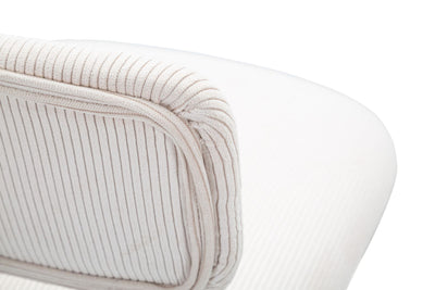 Tabouret de bar blanc réglable avec élévateur – Collection Light