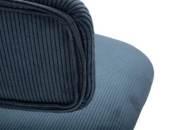 Tabouret de bar réglable bleu marine avec mécanisme de levage – Light Collection