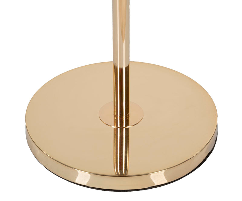 Lampadaire fin gris avec abat-jour en plumes – Collection Feathers