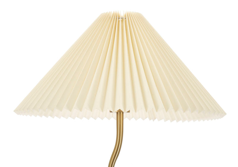 Lampadaire doré et blanc avec accents en cristal – Closy Modern Design
