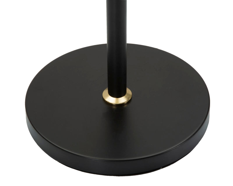 Lampadaire doré et blanc avec accents en cristal – Closy Modern Design