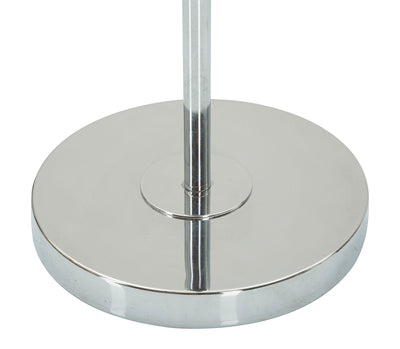 Lampadaire noir et doré avec abat-jour en tissu – Eva One Modern Design