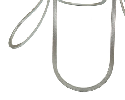 Table basse ronde en verre avec piètement décoratif – Collection Trixy