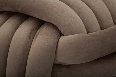 Tabouret rembourré gris – Siège d'appoint rembourré Sofy