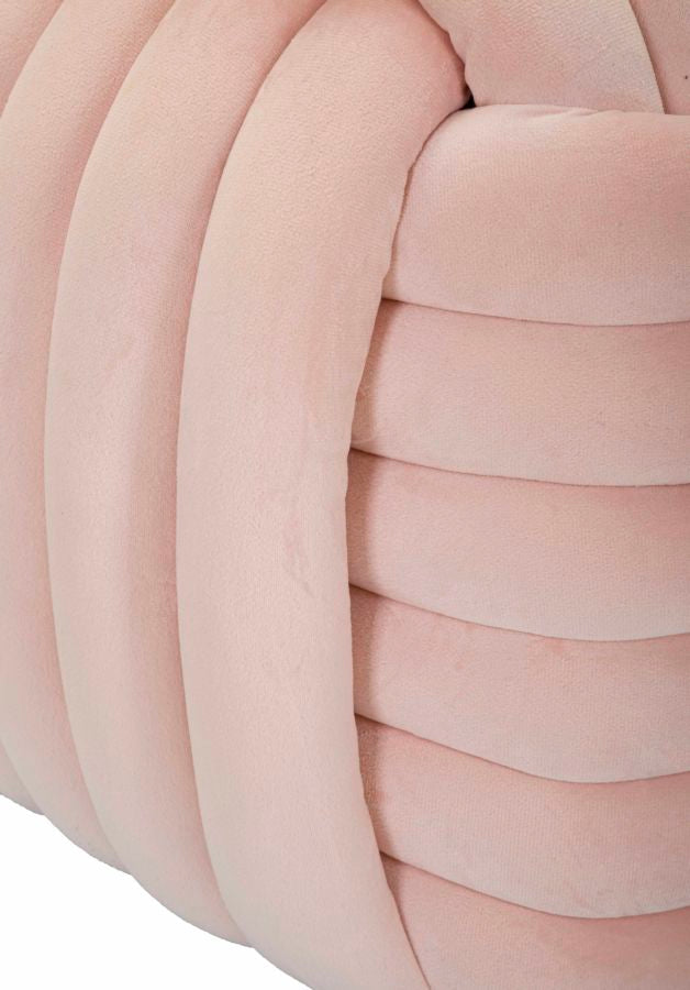 Tabouret rembourré rose – Siège d&