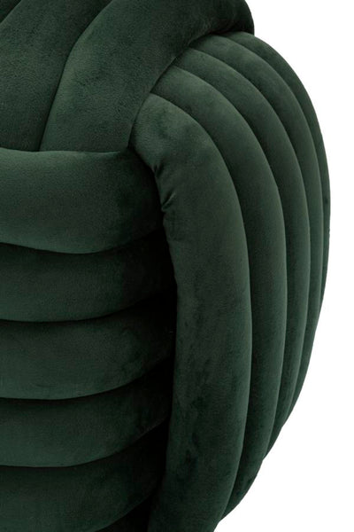 Tabouret rembourré vert – Siège d'appoint rembourré Sofy